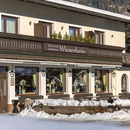 Restaurant Gaestehaus Wiesenheim Uderns Exteriör bild